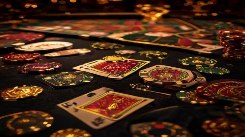 Minh họa chiến lược Baccarat tại QQ8872