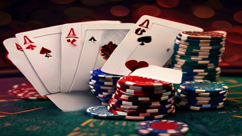 Minh họa hướng dẫn Poker Texas Hold'em tại QQ8872